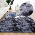 Tapis moelleux décoratif long tapis moelleux molle faux tapis de sol en fourrure de fourrure lavable sans glissement pour salle à manger de chambre à coucher